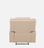 Yamamoto Fabric 1 Seater Manual Recliner In Beige Colour