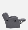Yamamoto Fabric 1 Seater Manual Recliner In Graphite Grey Colour