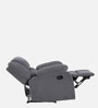Yamamoto Fabric 1 Seater Manual Recliner In Graphite Grey Colour