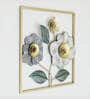 Yamini Square three flower Wall Hanging