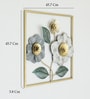 Yamini Square three flower Wall Hanging