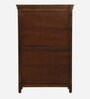 Yardbirds Solid Wood 2 Door Wardrobe In Distress Blue Colour With Mirror