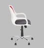 Yaris Plastic Ergonomic Chair In Grey Finish