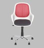 Yaris Plastic Ergonomic Chair In Grey Finish