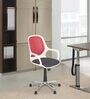 Yaris Plastic Ergonomic Chair In Grey Finish