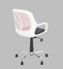 Yaris Plastic Ergonomic Chair In Grey Finish