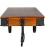 Gershman Solid Wood Coffee Table In Honey Oak Finish