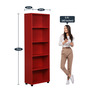 Yaya Kids BookShelf in Red Finish