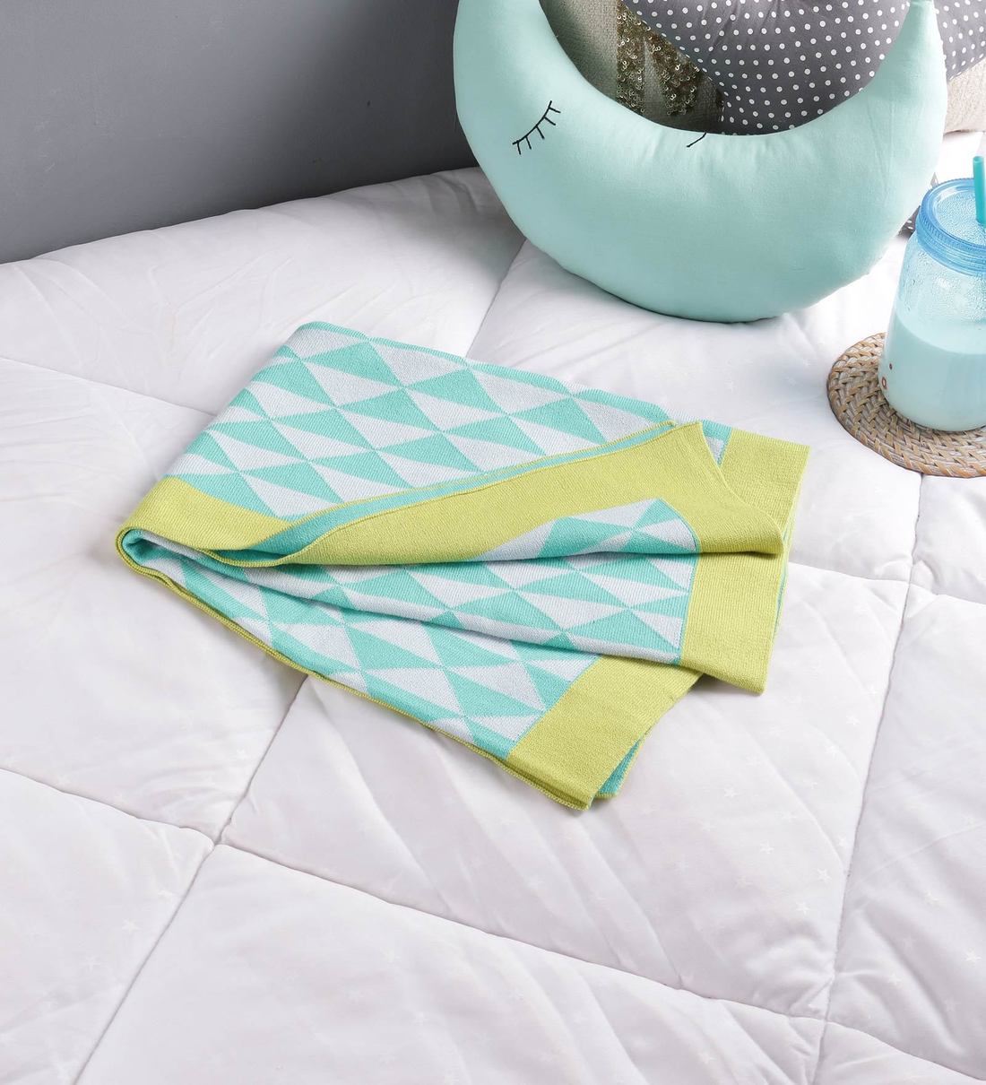 Pluchi Yellow And Grey Cot Bedding Buy Yellow Green 100