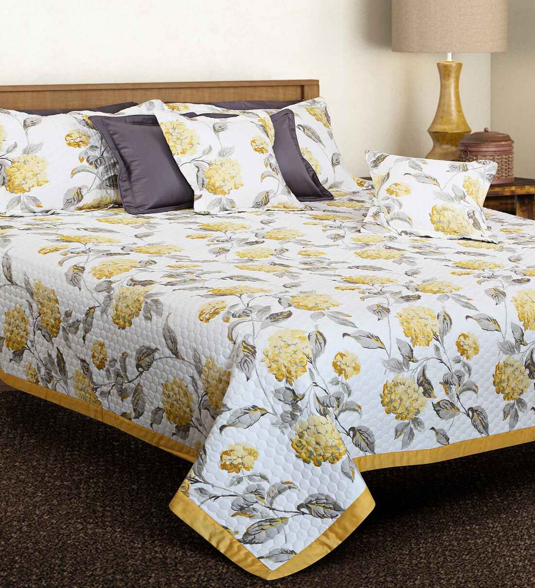 cotton quilted bed covers