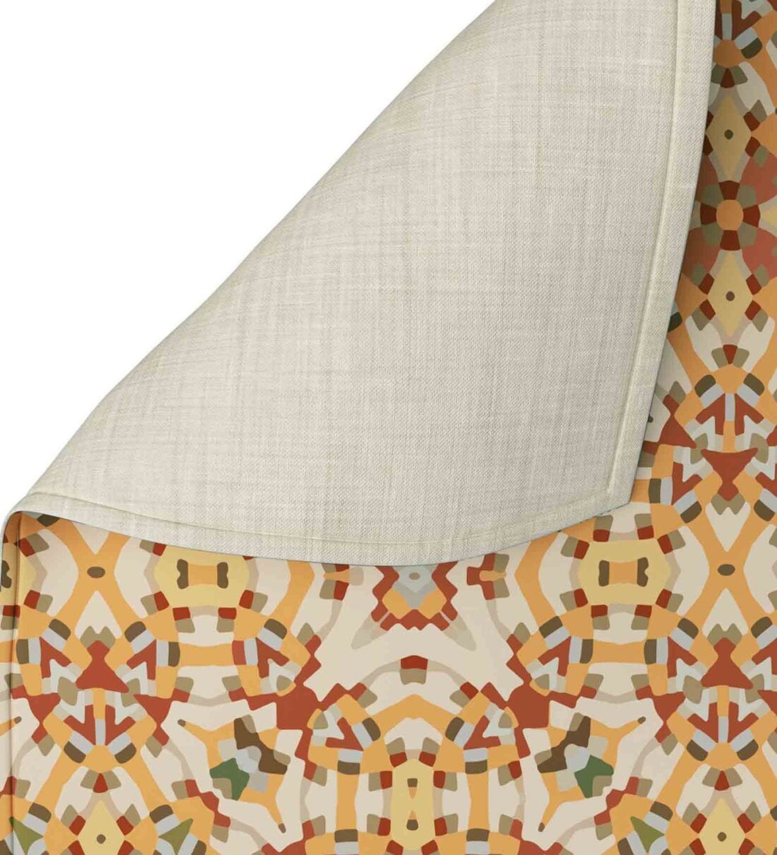 Buy Yellow 100 Cotton Floral 70x13 Inches Table Runner by Petal Home Online Table Runners