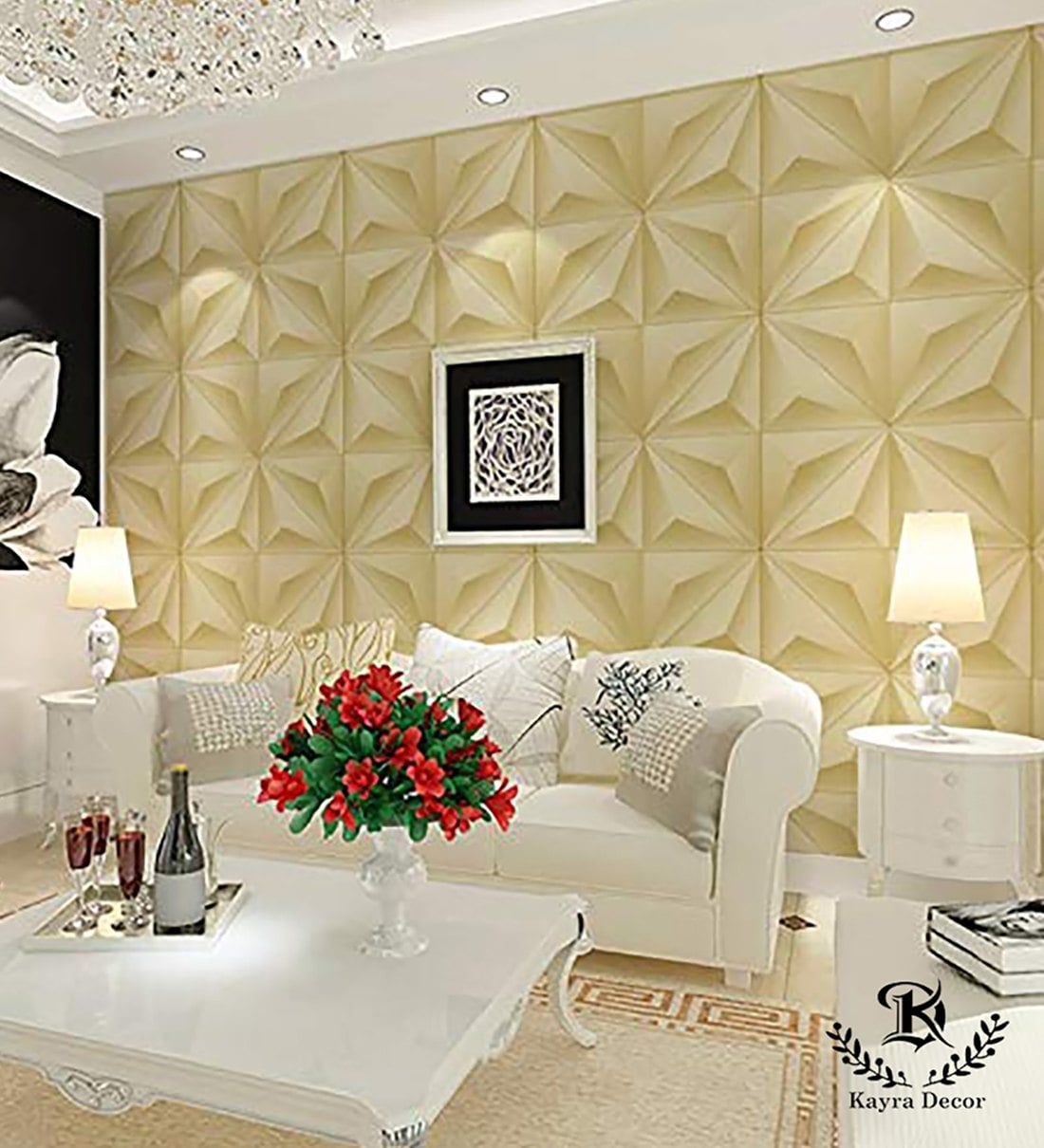 Eurotex Modern White Brick Design Wallpaper, For Office at Rs 1900/roll in  Delhi