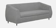Yesenia Boucle Fabric 3 Seater Sofa in  Grey Colour