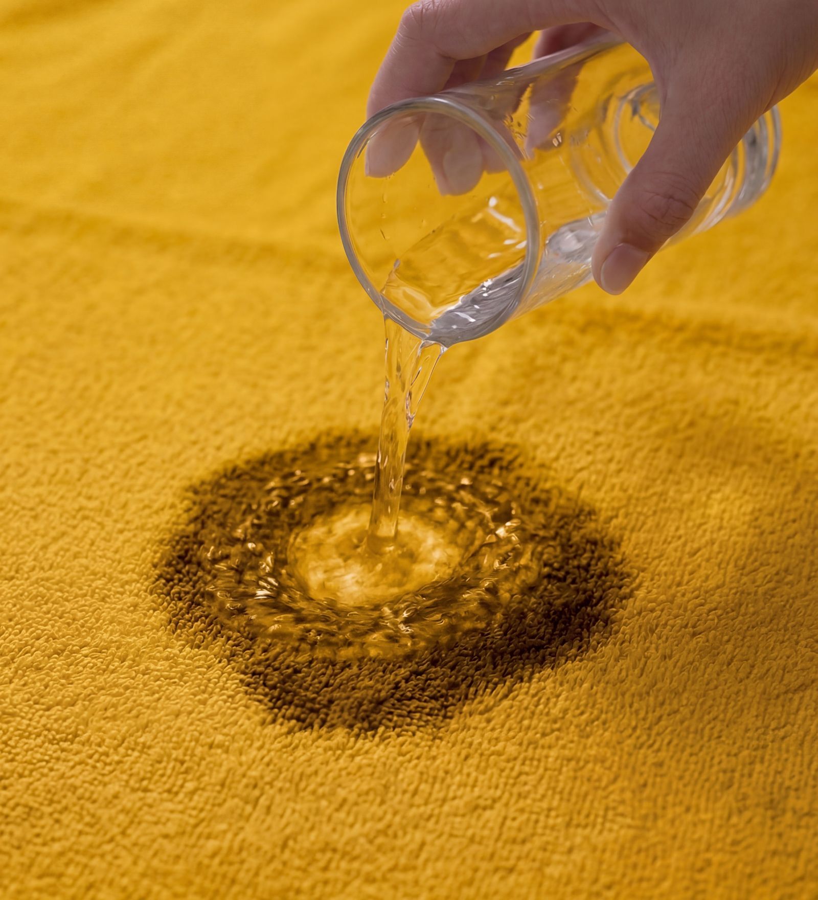 Yellow 100% Cotton 400 Gsm Bath Towel