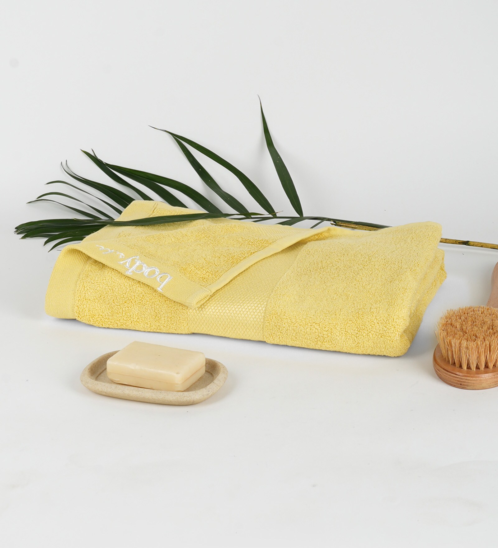 Buy Yellow Bamboo Terry Solid 550 GSM Bath Towel at 100 OFF by DOCTOR