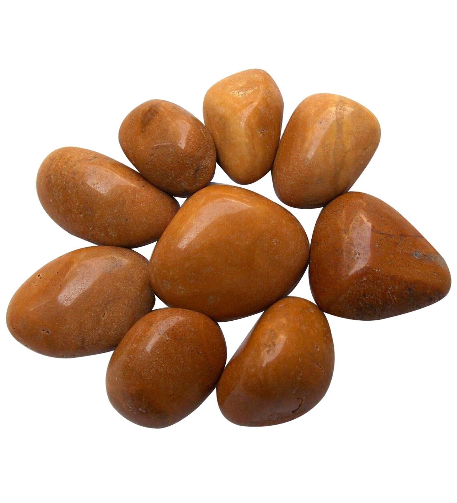Yellow Jasper 5 Kg Decorative Natural Pebbles