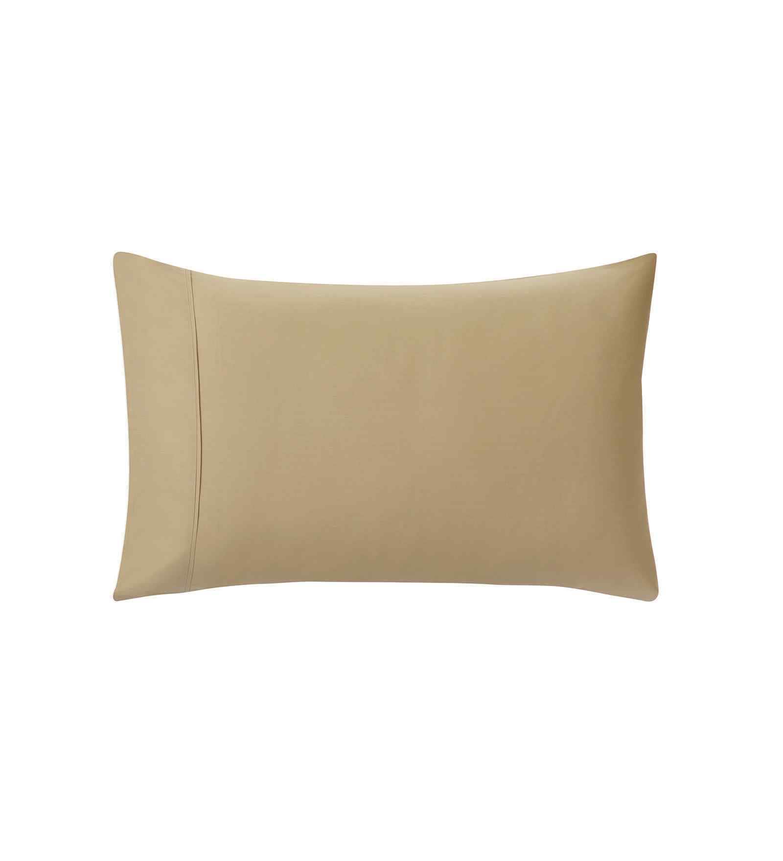 Yellow Solid 200 TC Cotton 2 Pillow Cover Set