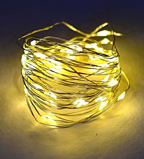 Concave Yellow 3 Meter LED String Light