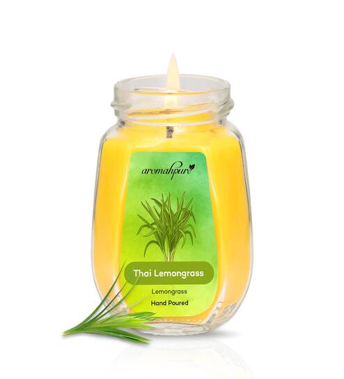 Octa Yellow Soy Wax Scented Candle