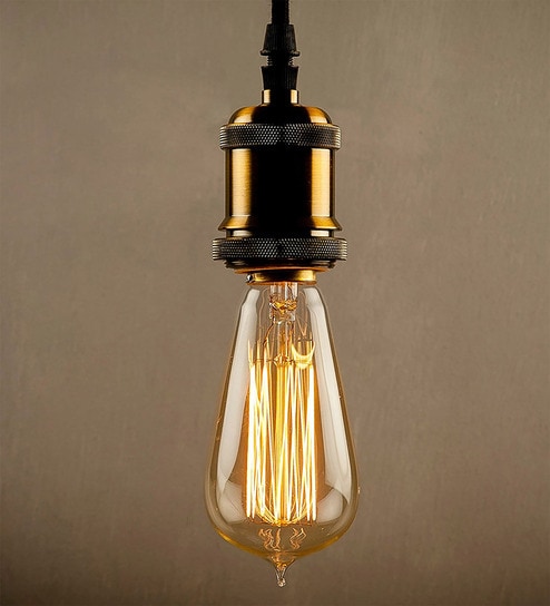 Yellow Tungsten ST64 Filament Bulb