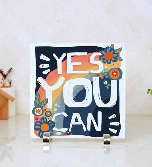 Yes You Can Marble Showpiece