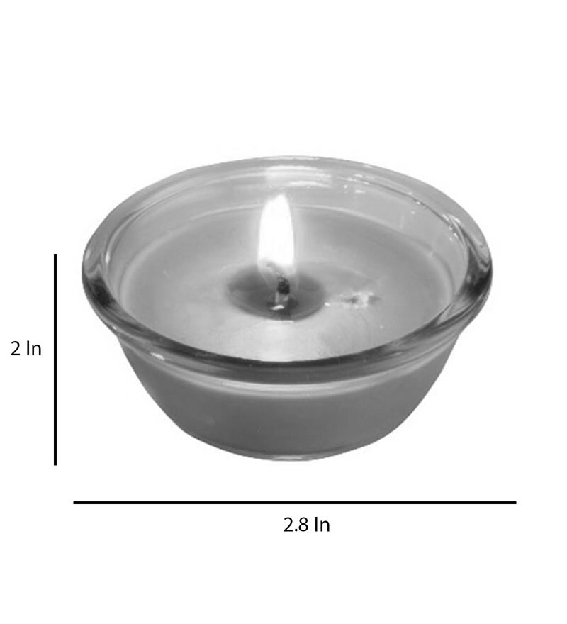 Buy Yellow Set Of 3 Decorative Candles By Ekam Online Scented Candles