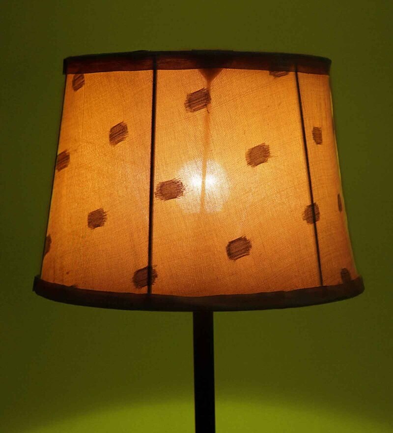 Buy Yellow Silk Lamp Shade By Pinecraft International Online Hand
