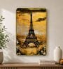 Yellow & Gold Abstract Rectangular Wall Art 12 x 18 Inch