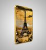 Yellow & Gold Abstract Rectangular Wall Art 12 x 18 Inch