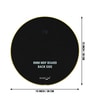 Yellow & Gold Buddha Round Wall Art 15 Inch