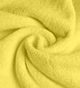 Yellow Cotton Solid 500 GSM 6 Pcs Face Towels