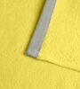Yellow Cotton Solid 500 GSM 6 Pcs Hand Towels