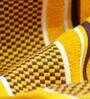 Yellow 100 % Cotton Solid 500 GSM Bath Towels  Aquacado Collection