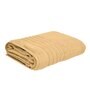 Yellow Solid 600 GSM Cotton Bath Towel