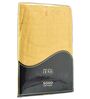 Yellow 100% Cotton 340 Gsm Car Towel