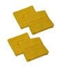 Yellow 100% Cotton 400 Gsm Face Towel 4 Pc