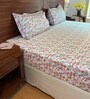 Yellow 100% Cotton Floral Print Double Bedsheet With 2 Pillow Covers Spring Summer 2025 Collection Yellow 100% Cotton Floral Print Double Bedsheet With 2 Pillow Covers Spring Summer 2025 Collection