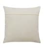 Yellow Woven Cotton 16 x 16 Inches Cushion Cover