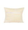 Yellow 100% Cotton Solid 16x16 inches Cushion Covers (Set of 3)