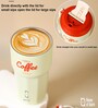 Yellow 420ml Stainless Steel Double Vacuum Insulated Leak Proof Coffee Tumbler with Lid