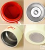 Yellow 420ml Stainless Steel Double Vacuum Insulated Leak Proof Coffee Tumbler with Lid