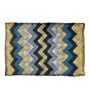 Multicolor Geometric Cotton 24x16 Inches AntiSkid Door Mat (1Pc)