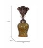 Malan Yellow Aluminium Wall Sconces
