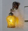 Malan Yellow Aluminium Wall Sconces