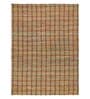 Yellow Art Silk Stripes 60X42 Inches Throw