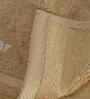 Yellow Bamboo Cotton Solid 650 GSM Hand Towel Set (2Pc)