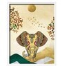 Literaryistry Designs Multicolour Canvas Framed Wildlife Art Print