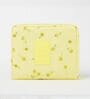 Yellow Blossom Floral Travel Organizer Pouch