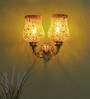 Hubert Yellow Brass Wall Sconces