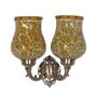 Hubert Yellow Brass Wall Sconces